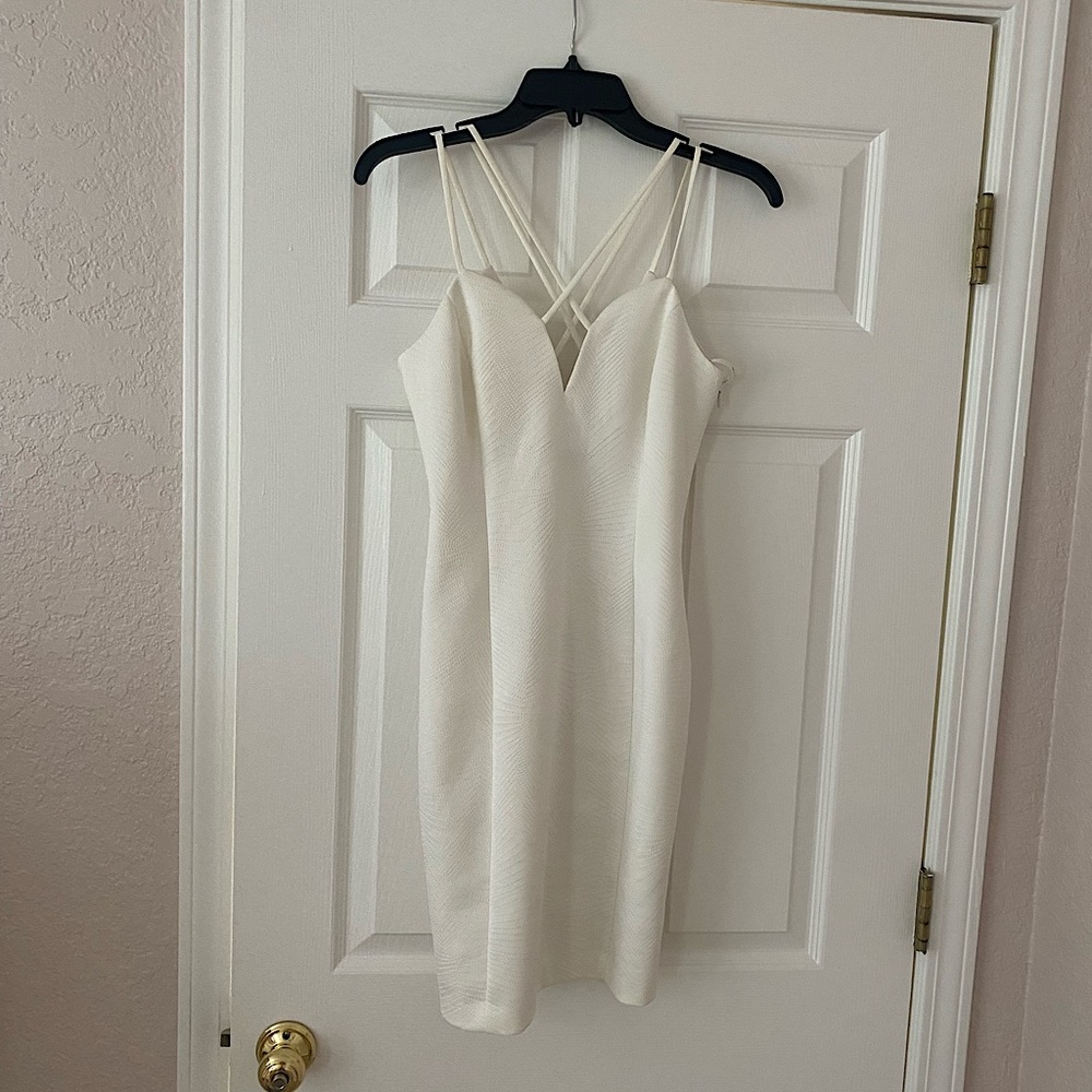 Guess White Mini Dress